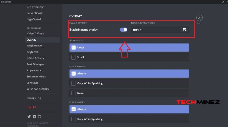 add discord overlay to obs